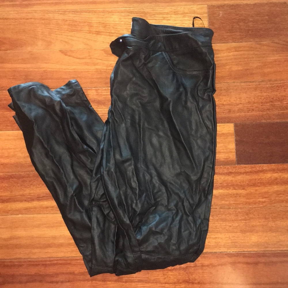 5️⃣for$25 🍋 NY&Co Pleather Pants/leggings